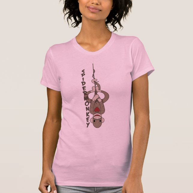 Camiseta do macaco da peúga (Frente)