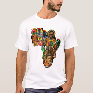 Camiseta do Mapa Pan-Africano – Camisa do Mês da H