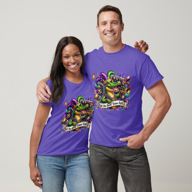 Camiseta do Mardi Gras (Unissex)