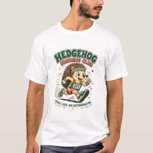 Camiseta do Mascote Fofo do Clube de Corrida de Ou