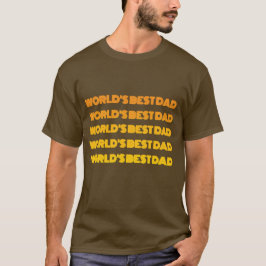 Camiseta do Melhor Pai do Mundo