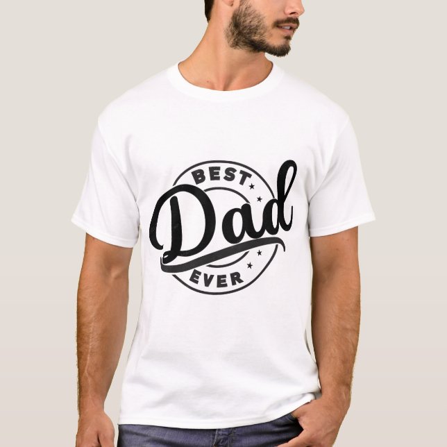 Camiseta do melhor pai do mundo (Frente)