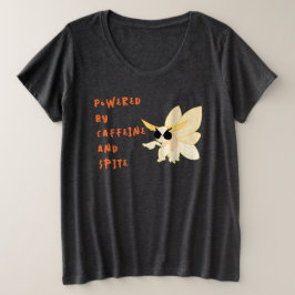 Camiseta do Meme da Mariposa Imperial com Cafeína