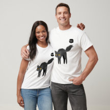 Camiseta do meme do gato Não