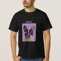 Camiseta do meme engraçado do cachorro Meh