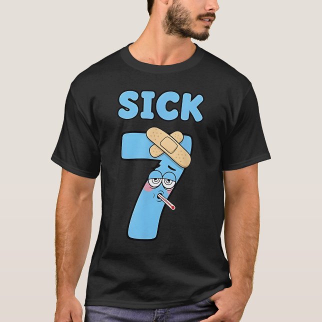 Camiseta do Meme Sick Seven 67 Seis Sete Jogo de P (Frente)