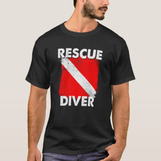 Camiseta do mergulhador SCUBA para instrutores, es