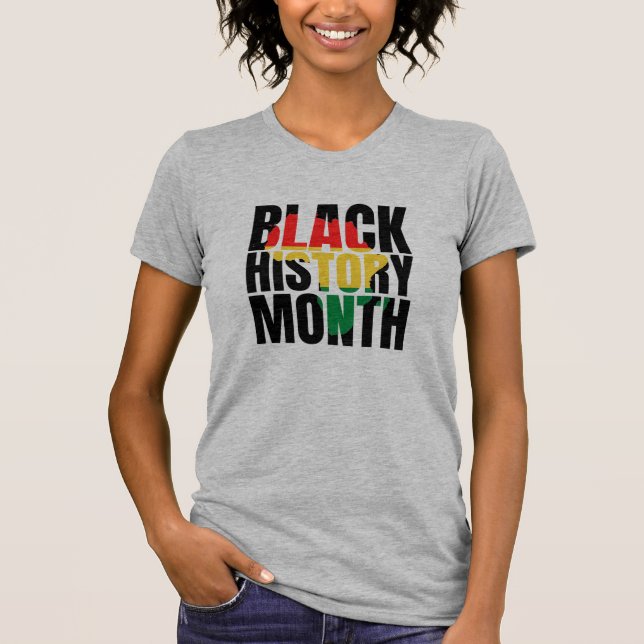 Camiseta do Mês da História Negra (Frente)