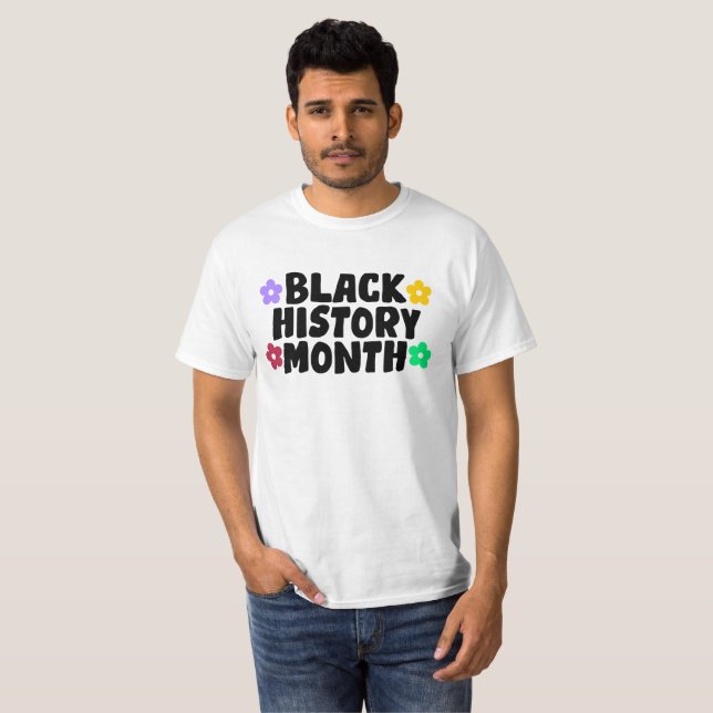 Camiseta do mês da história negra (Frente Completa)