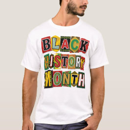 Camiseta do Mês da História Negra – Celebração da 