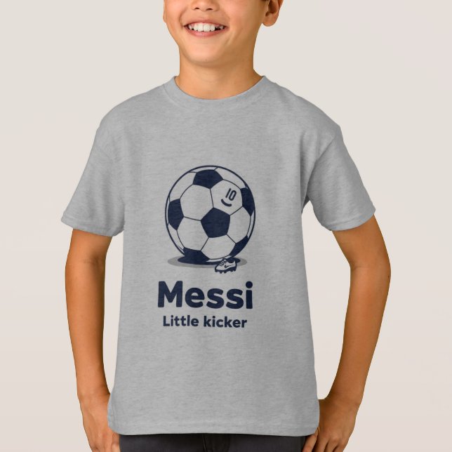 Camiseta do Messi para crianças (Frente)