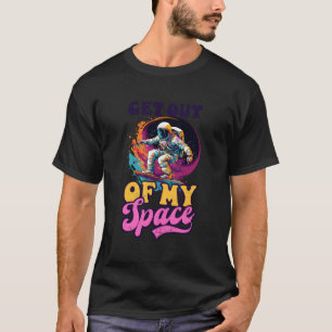 Camiseta Do Meu Astronauta Design de Espaço