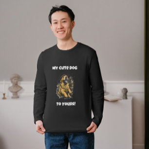 Camiseta Do Meu Cachorro Gelado ao Seu Ouro Retriever
