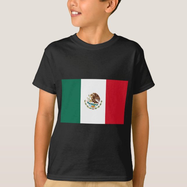 Camiseta do México Flag Kids (Frente)