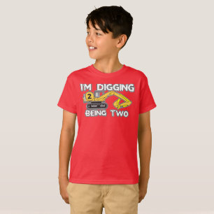 Camiseta Do miúdo o aniversário que em segundo eu estou