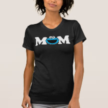 Camiseta do Monstro da Biscoito da Rua Sésamo - Mã