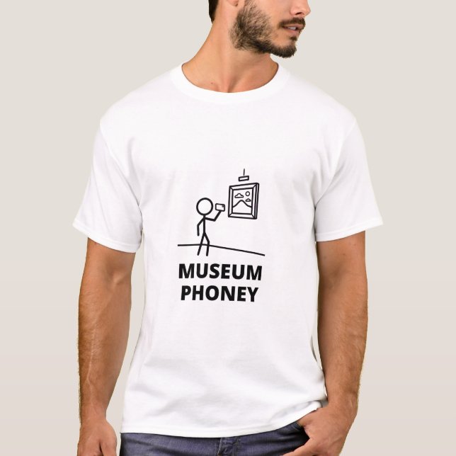 Camiseta do Museu Falso (Frente)