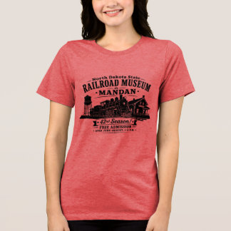 Camiseta do Museu Ferroviário Estadual da Dakota d