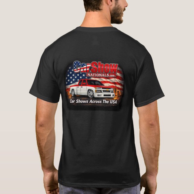 Camiseta do Nacional do Show de Carros dos EUA (Verso)