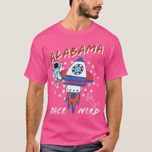 Camiseta do Nerd Espacial do Alabama