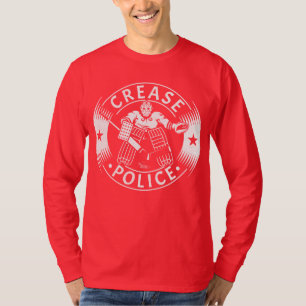 Camiseta do Netminder de Hockey da Polícia de Comb