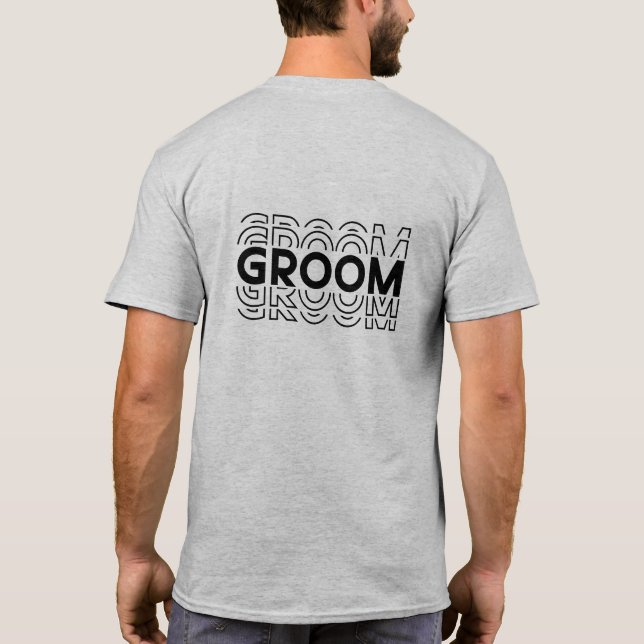 Camiseta do Noivo (Verso)