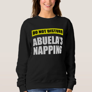 Camiseta Do Not Disturb Abuela s Napping
