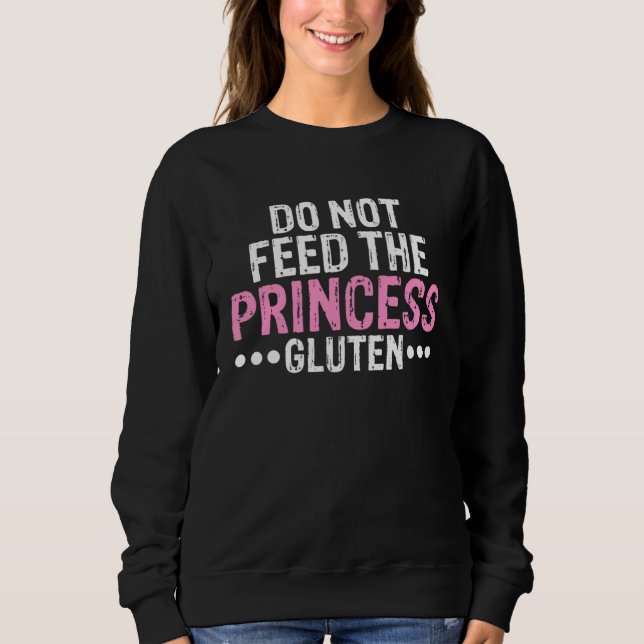 Camiseta Do Not Feed This Princess Gluten  Allergy Celiac D (Frente)