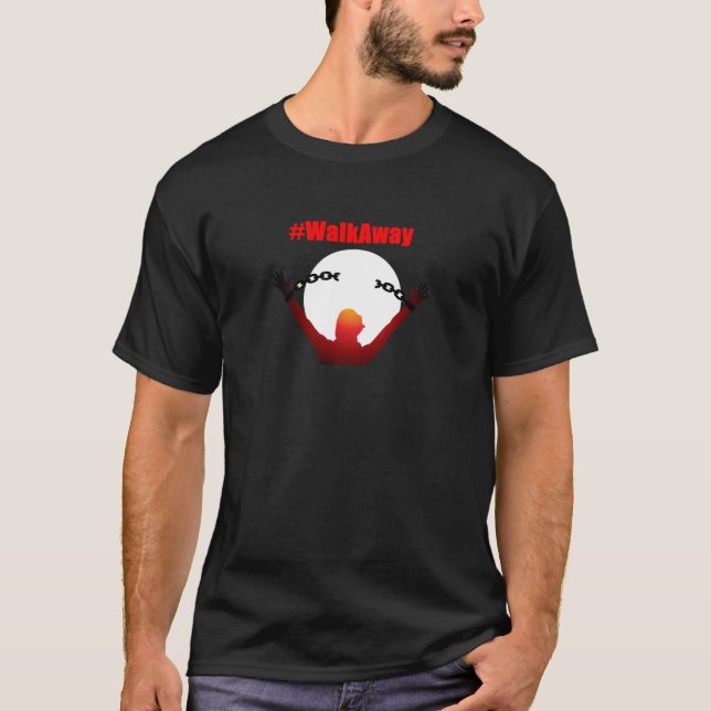 Camiseta do oficial do WalkAway (Frente)