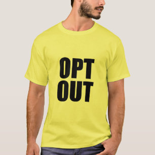 Camiseta Do OPT Tshirt PARA FORA