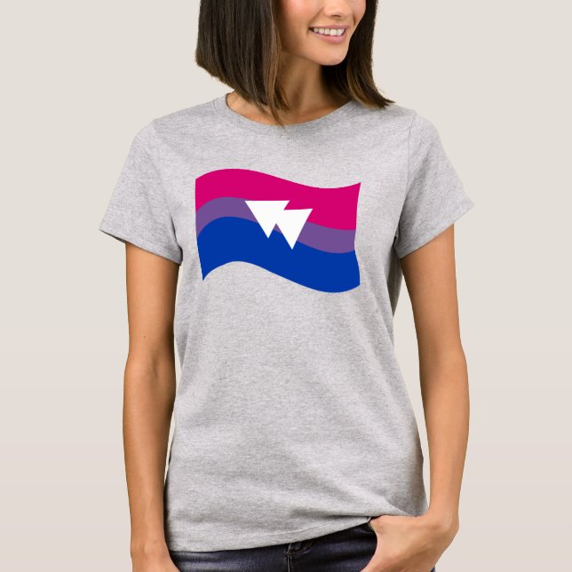 Camiseta do Orgulho Bissexual (Frente)