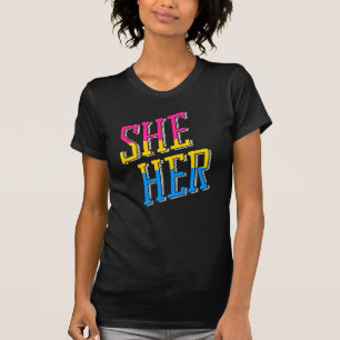 Camiseta do Orgulho Pansexual