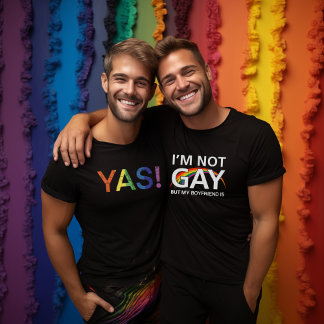 Camiseta do Orgulho, tee do Orgulho engraçado, gay