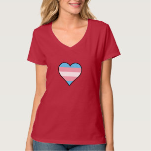 Camiseta do orgulho transgénero