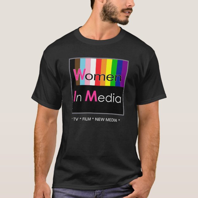 Camiseta do orgulho WiM masculino (Frente)