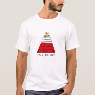 Camiseta Do outro lado - agilidade de cão engraçada