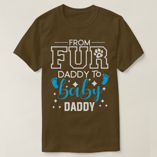 Camiseta Do Pai De Peles Ao Pai De Bebês (Frente do Design)