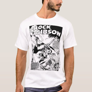 Camiseta do Painel de Quadrinhos 'SHOCK Gibson'