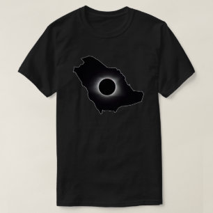 Camiseta do País da Arábia Saudita do Eclipse Tota