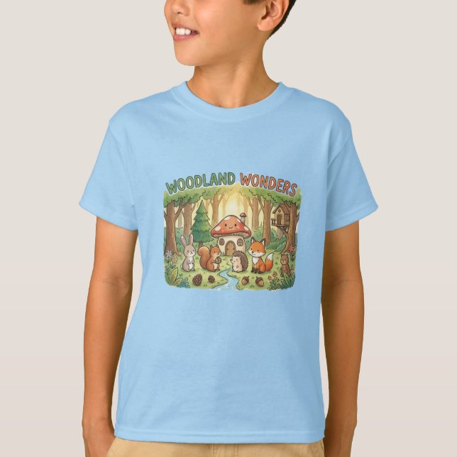 Camiseta do País das Maravilhas (Frente)