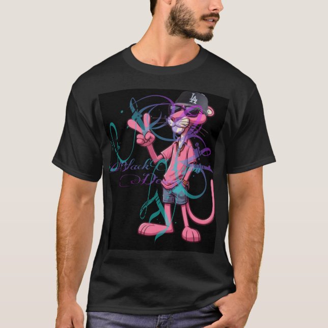 Camiseta do Pantera Rosa Amoroso (Frente)