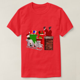 Camiseta do Papai Noel Preso