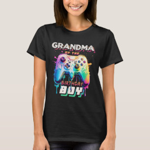 Camiseta Do Par De Jogo De Vídeo Da Família De Aniversários