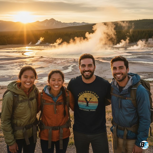 Camiseta do Parque Nacional de Yellowstone (Criador carregado)