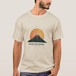 Camiseta do Parque Nacional dos Vulcões do Havaí