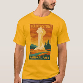 Camiseta do Parque Nacional Yellowstone