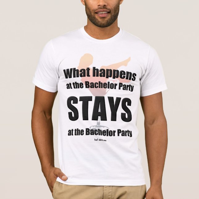 Camiseta do partido de solteiro (Frente)