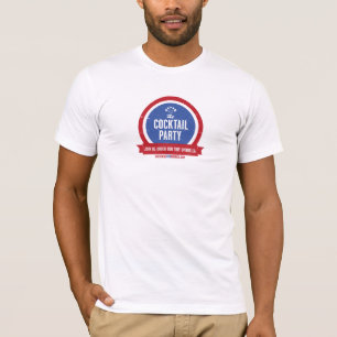 Camiseta do Partido dos Cocktail de uso masculino