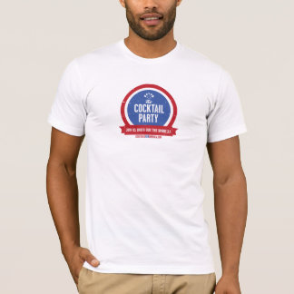 Camiseta do Partido dos Cocktail de uso masculino