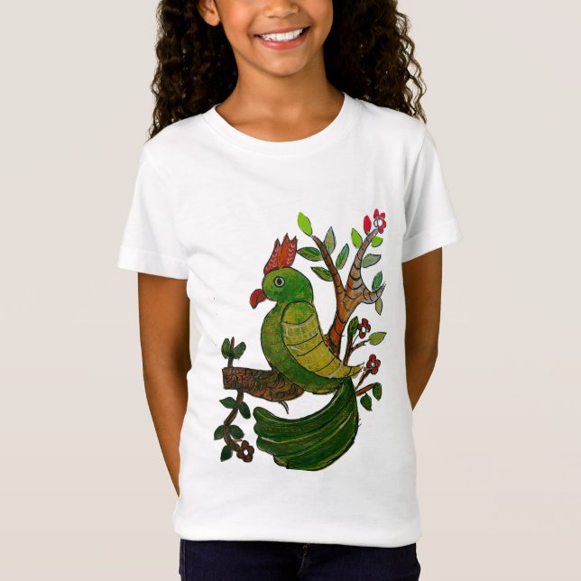 camiseta do pássaro (Frente)